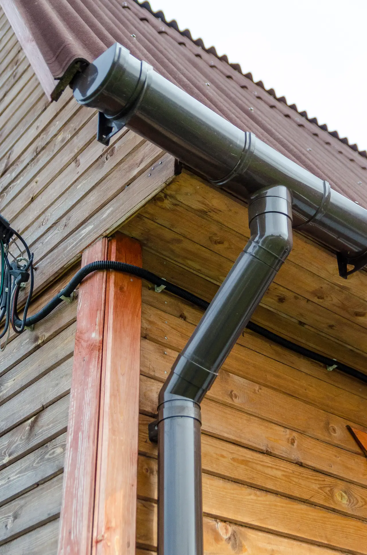 Downspout installation Connecticut