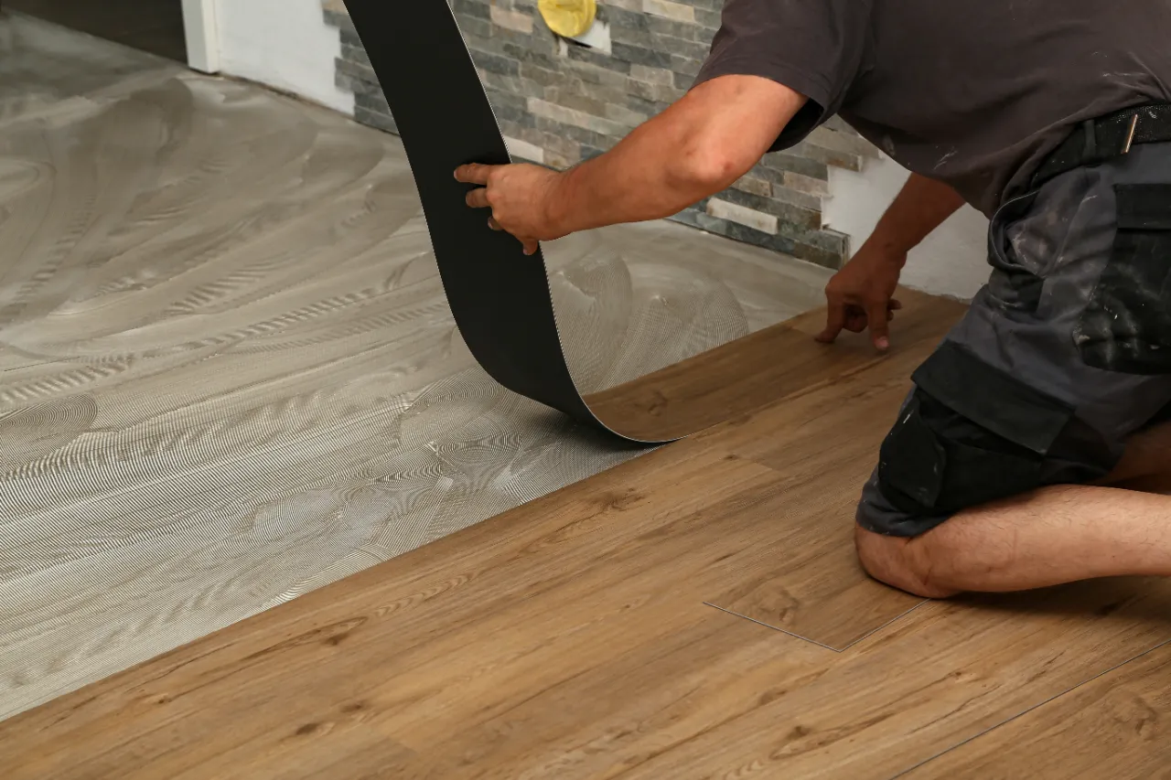 LVP luxury vinyl plank installation Connecticut