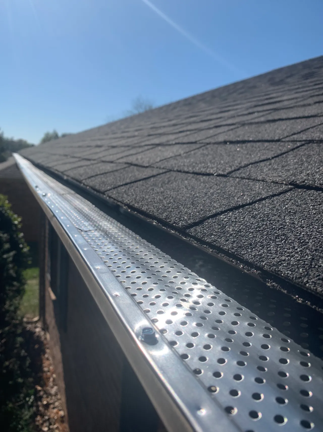 Gutter replacement before and after Connecticut