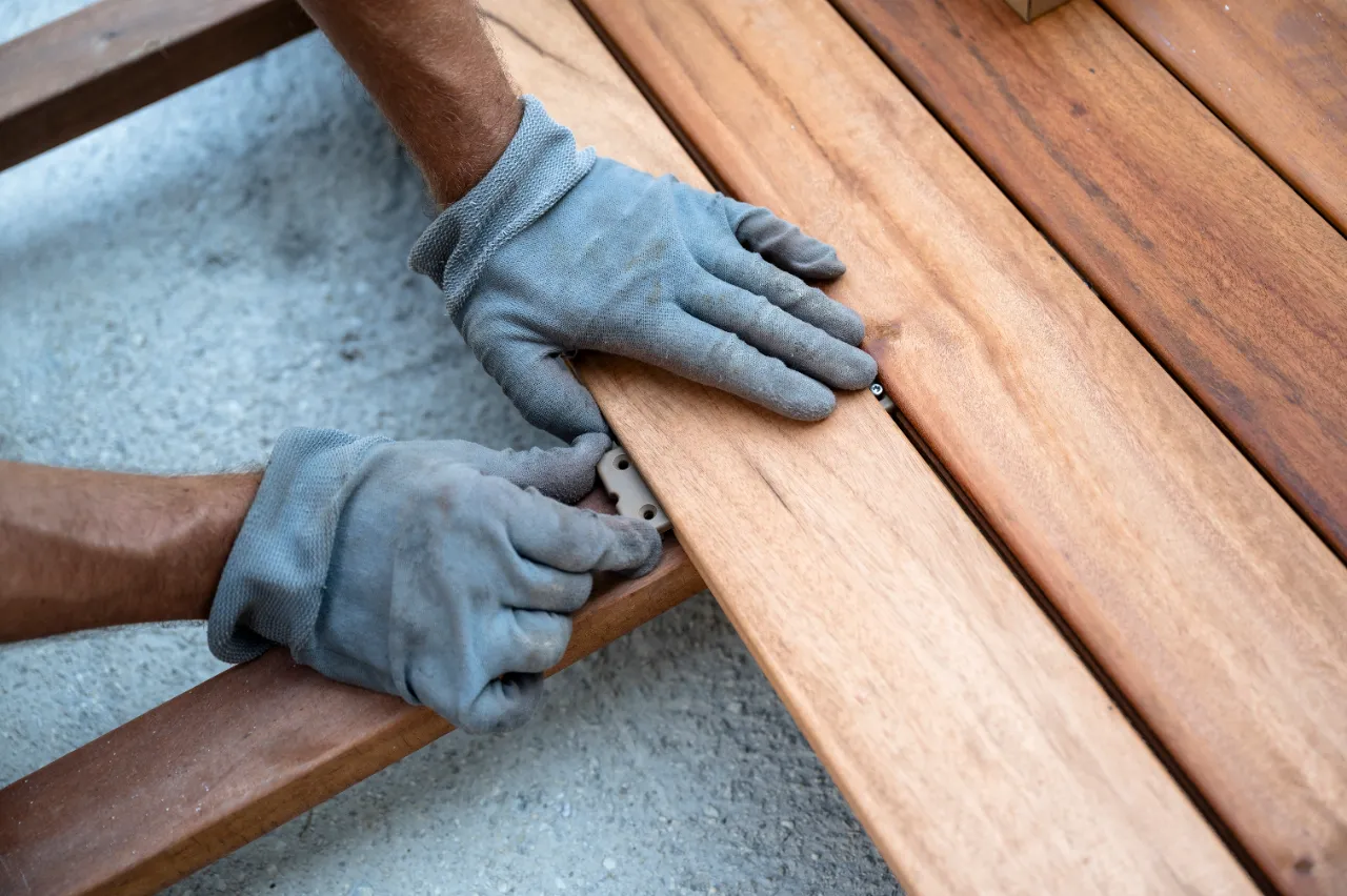 Ipe hardwood deck Connecticut