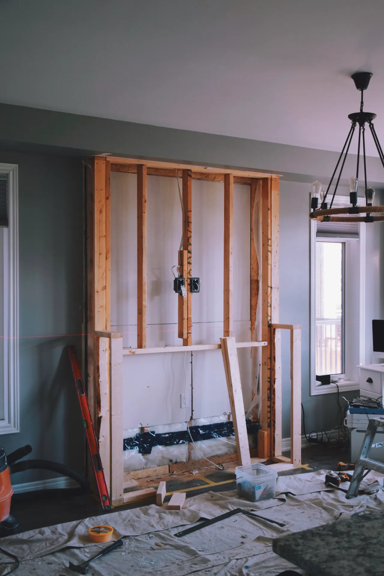 Load bearing wall framing Connecticut