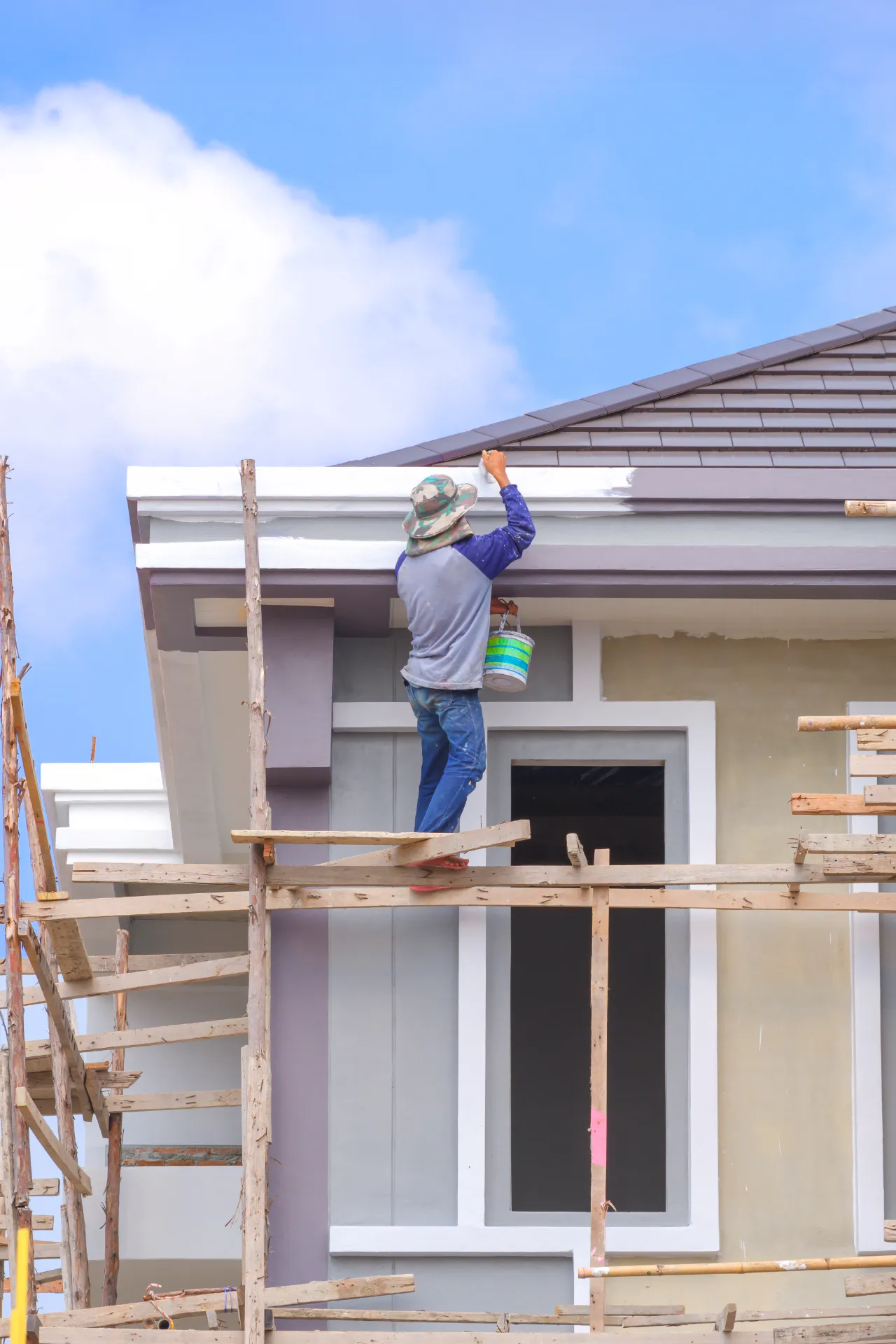 Trim and fascia painting Connecticut