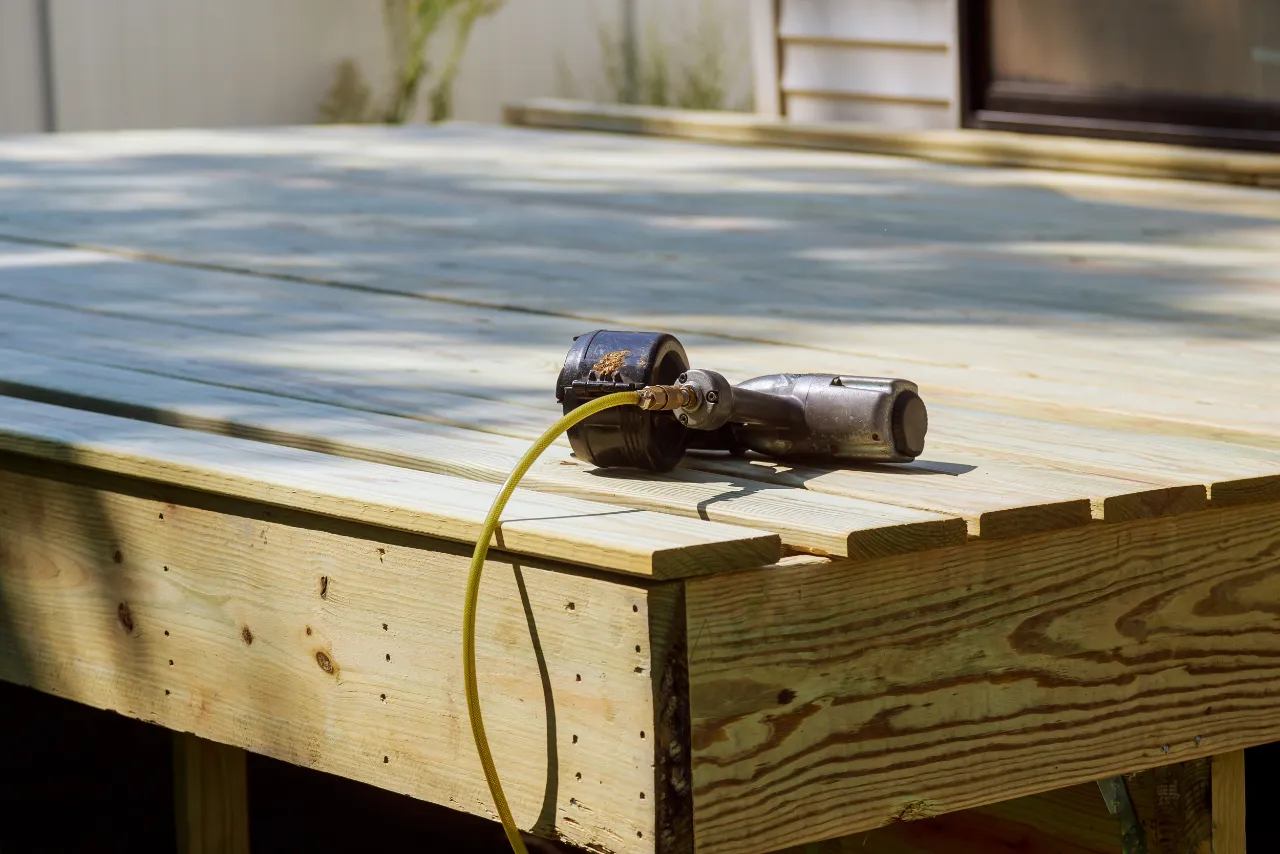 Deck repair before and after Connecticut