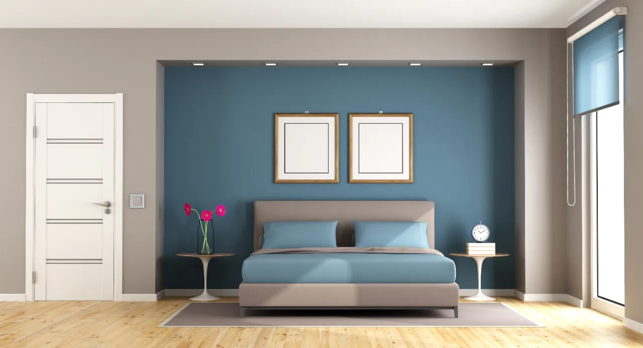 Bedroom interior painting Fairfield County