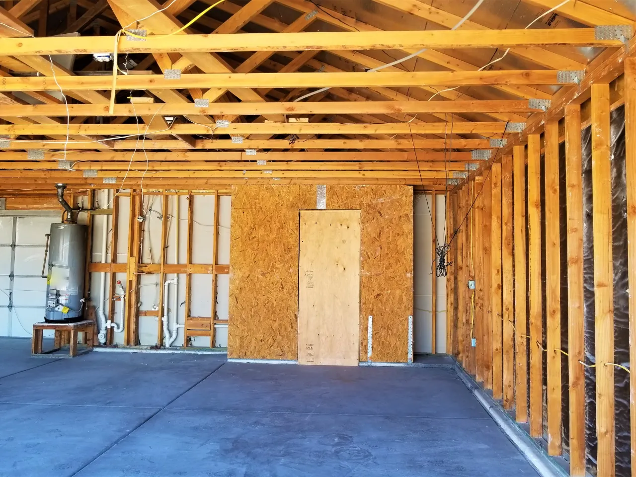 Garage framing Connecticut
