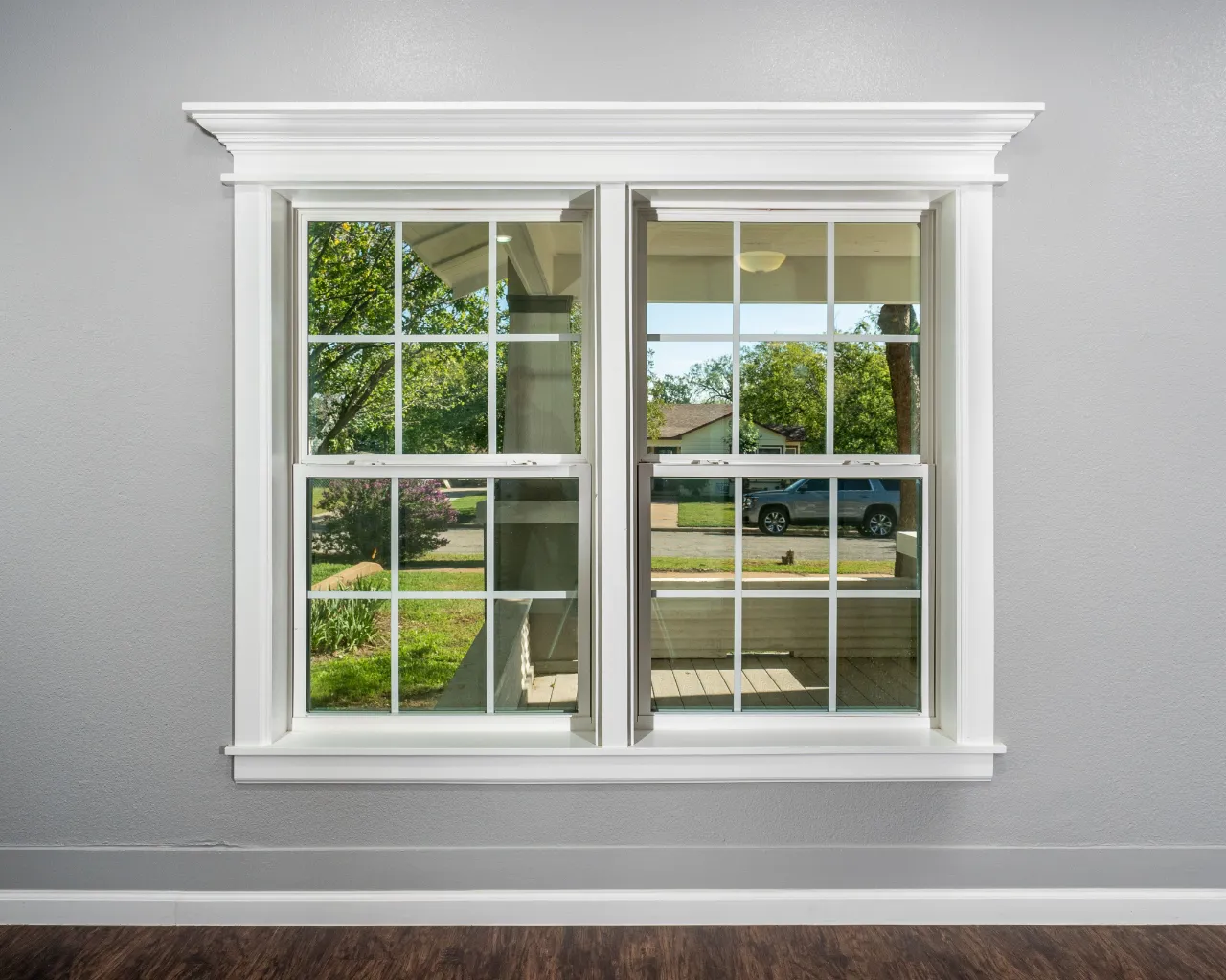 Double-hung window replacement Connecticut